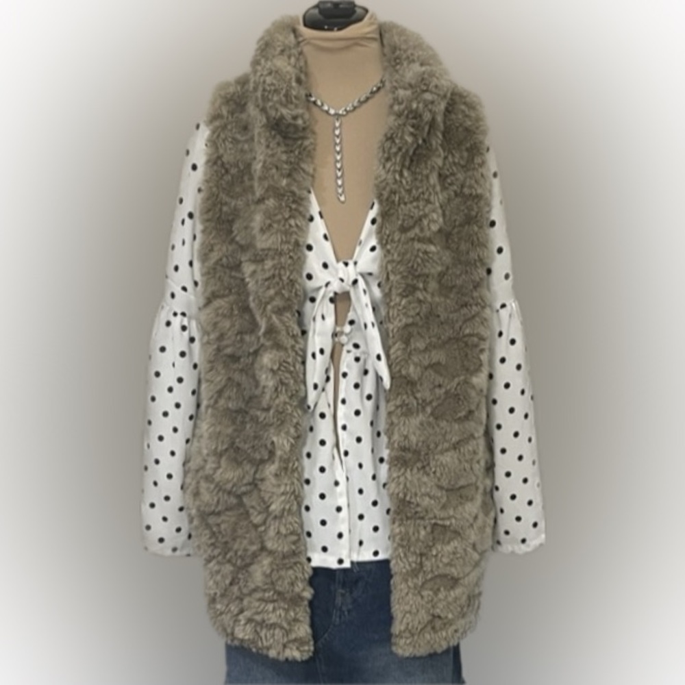 Forever 21 Faux Fur Vest